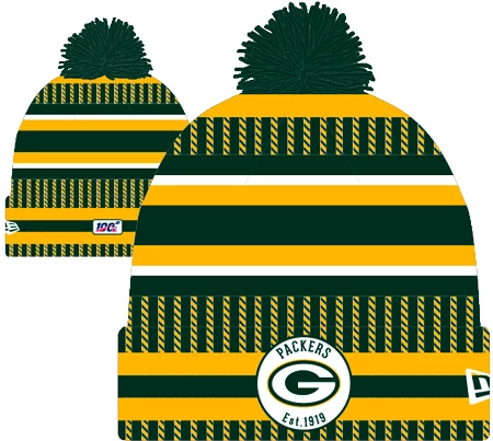 Zimní čepice New Era Onfield Cold Weather Home NFL Green Bay Packers