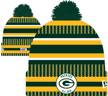 Zimní čepice New Era Onfield Cold Weather Home NFL Green Bay Packers