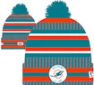 Zimní čepice New Era Onfield Cold Weather Home NFL Miami Dolphins