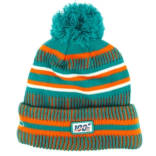 Zimní čepice New Era Onfield Cold Weather Home NFL Miami Dolphins