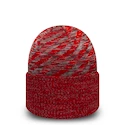 Zimní čepice New Era Oversized Pattern Cuff Manchester United FC Scarlet