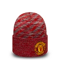 Zimní čepice New Era Oversized Pattern Cuff Manchester United FC Scarlet