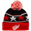 Zimní čepice New Era Pom Star NHL Detroit Red Wings