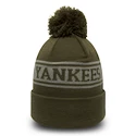 Zimní čepice New Era Seasonal Jake MLB New York Yankees Olive/Gray