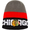 Zimní čepice Reebok CI Team Knit Beanie NHL Chicago Blackhawks