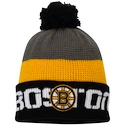 Zimní čepice Reebok CI Team Pom Knit NHL Boston Bruins