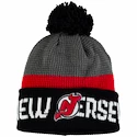 Zimní čepice Reebok CI Team Pom Knit NHL New Jersey Devils