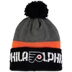 Zimní čepice Reebok CI Team Pom Knit NHL Philadelphia Flyers