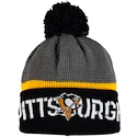Zimní čepice Reebok CI Team Pom Knit NHL Pittsburgh Penguins
