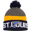 Zimní čepice Reebok CI Team Pom Knit NHL St.Louis Blues
