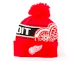Zimní čepice Reebok Cuffed Pom Knit NHL Detroit Red Wings